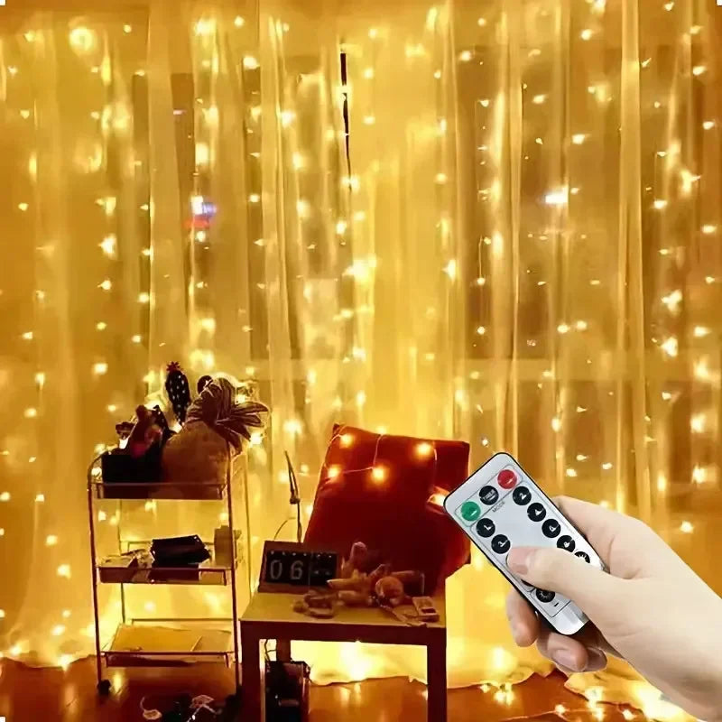 LED Fairy Curtain Lights | Guirlande LED Rideau