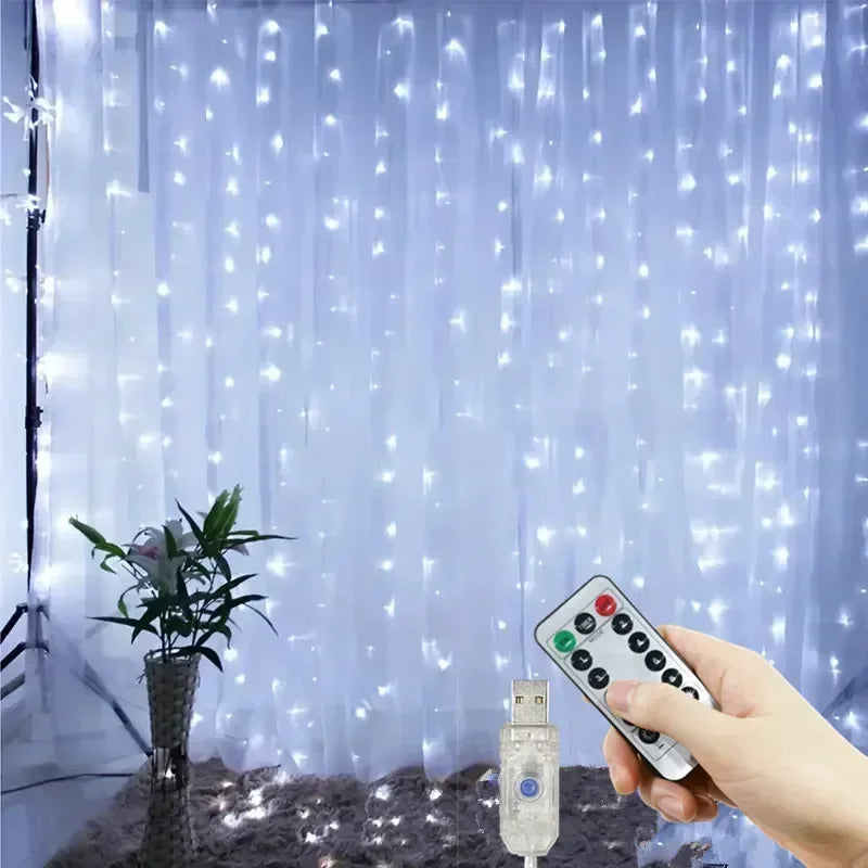 LED Fairy Curtain Lights | Guirlande LED Rideau