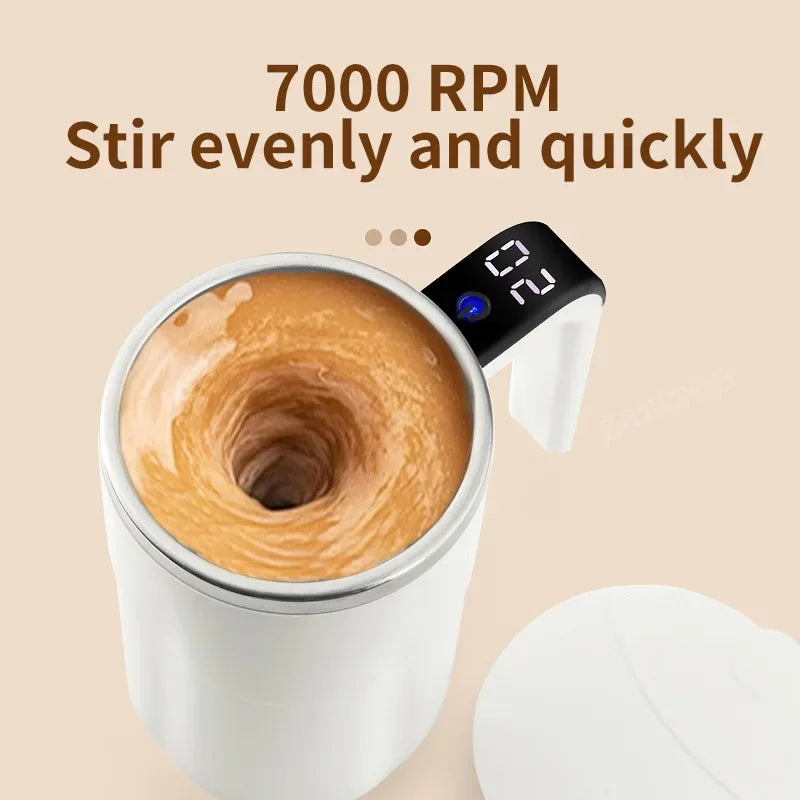 Self-Stirring Mug | Tasse Auto-Mélangeante