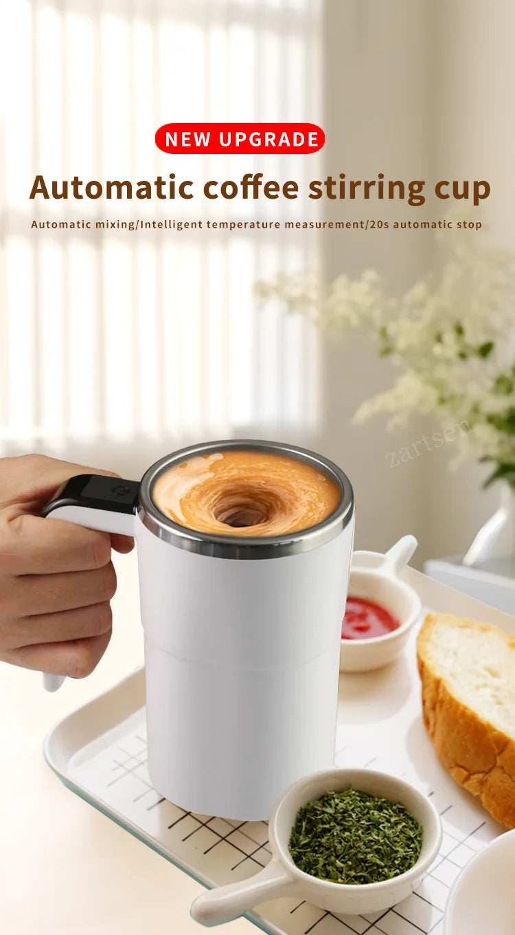 Self-Stirring Mug | Tasse Auto-Mélangeante